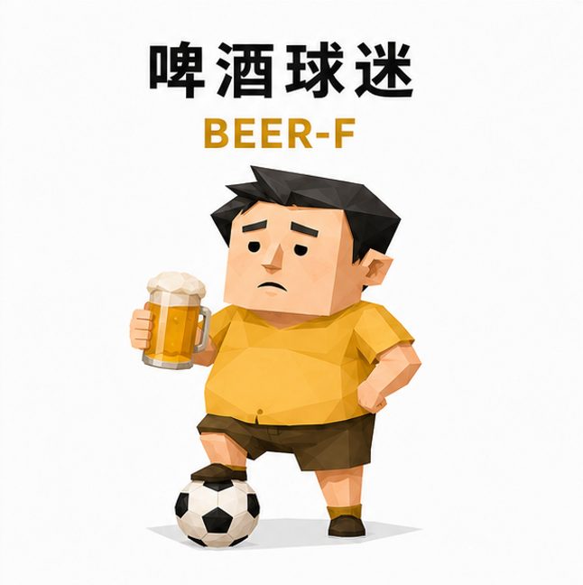 啤酒球迷 人格图