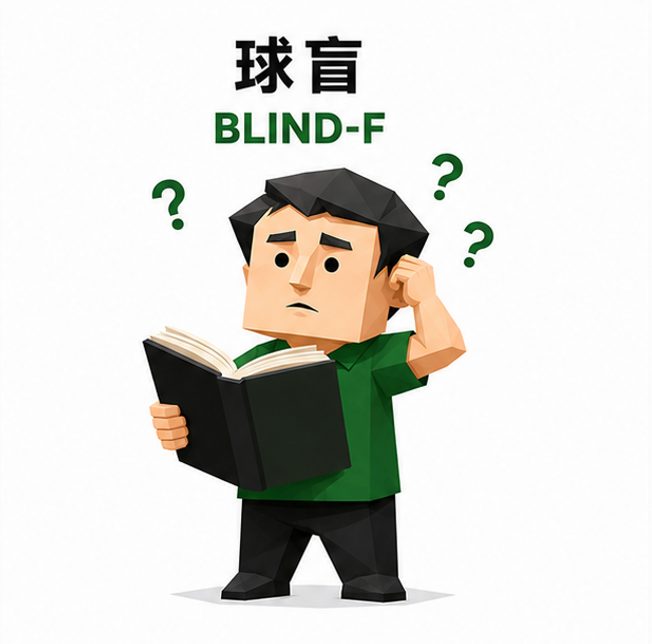 球盲 人格图